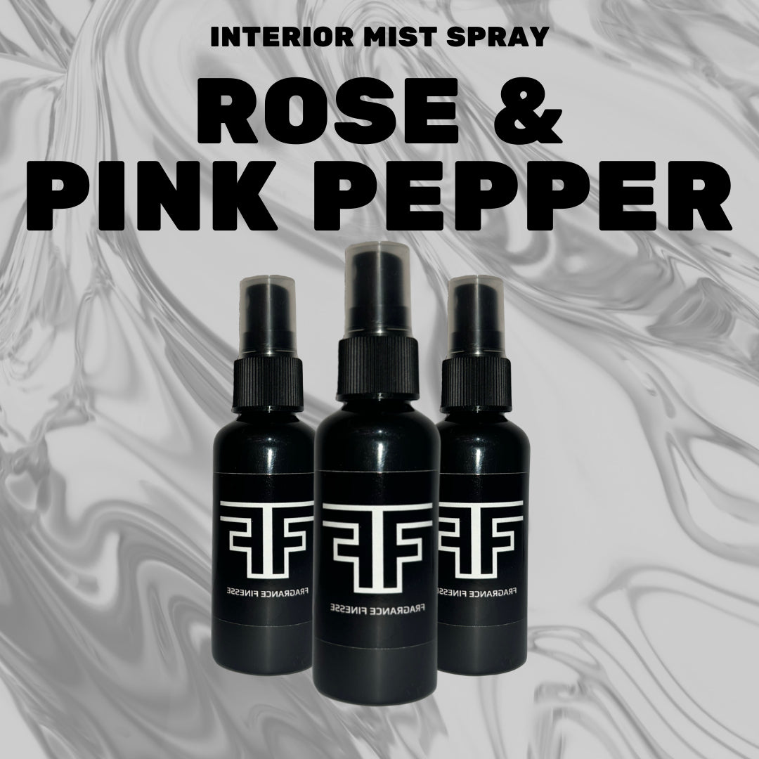 Car Interior Mist Spray - Rose & Pink Pepper